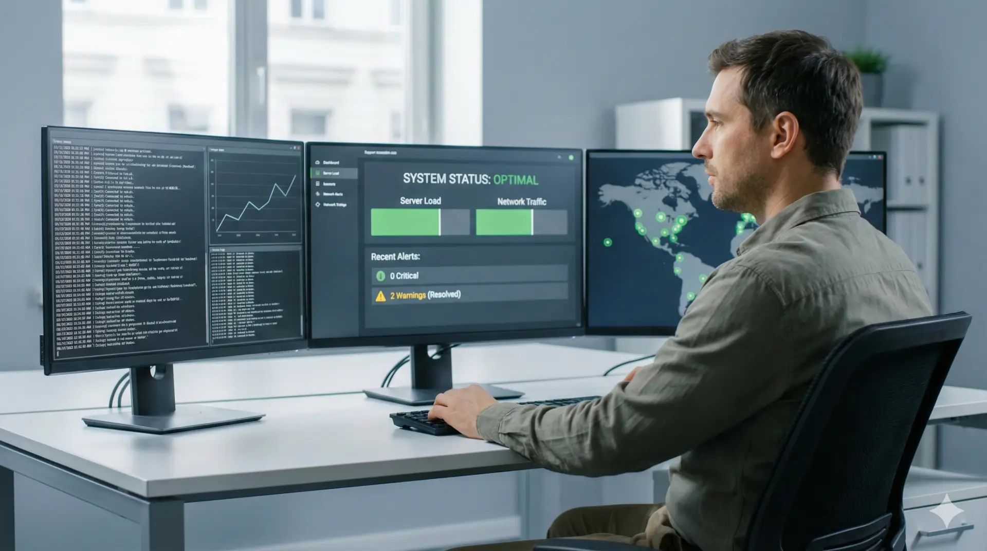 HybridHero support monitoring system performance and integrations