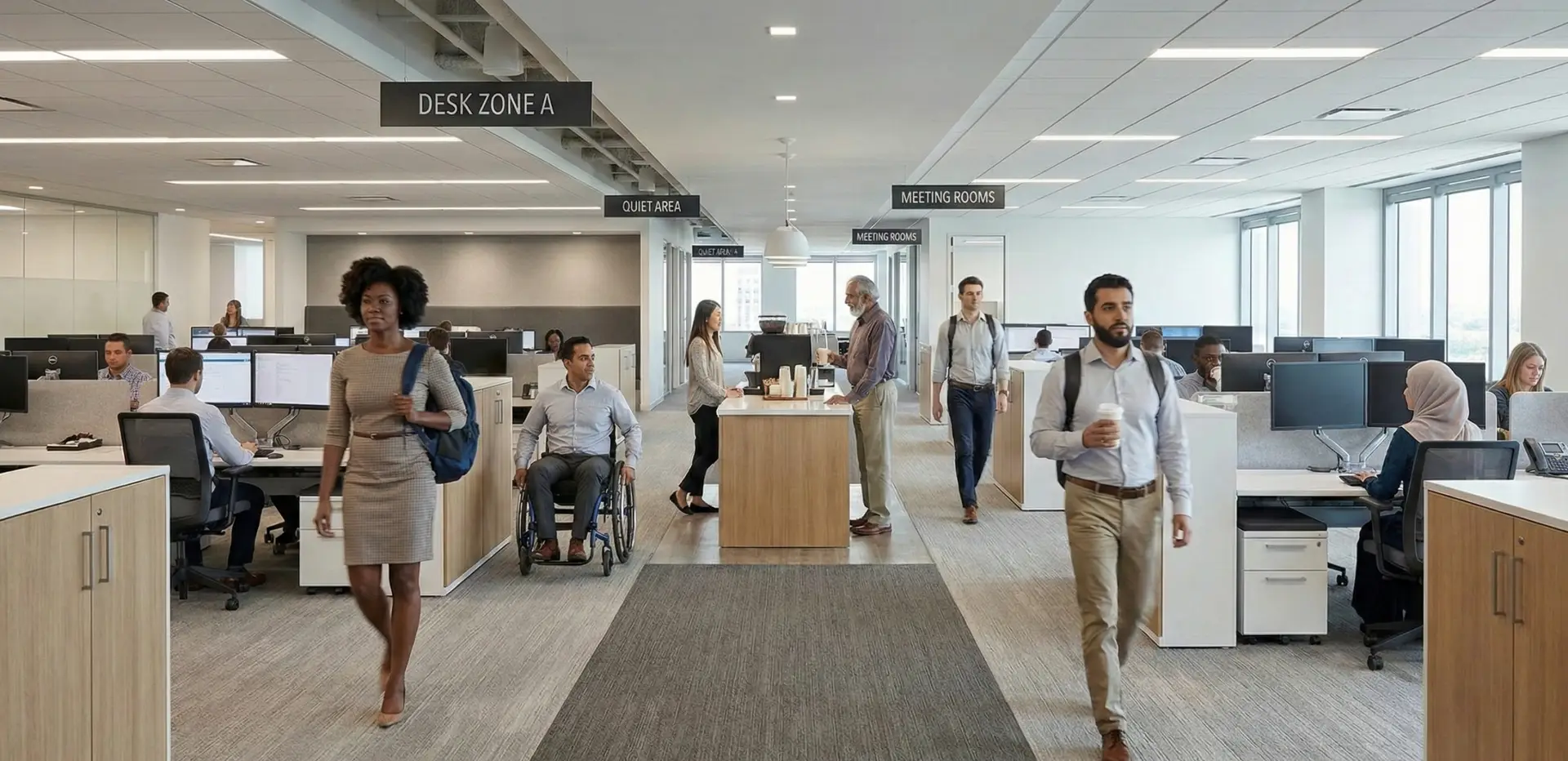 Peak day occupancy needs visibility
