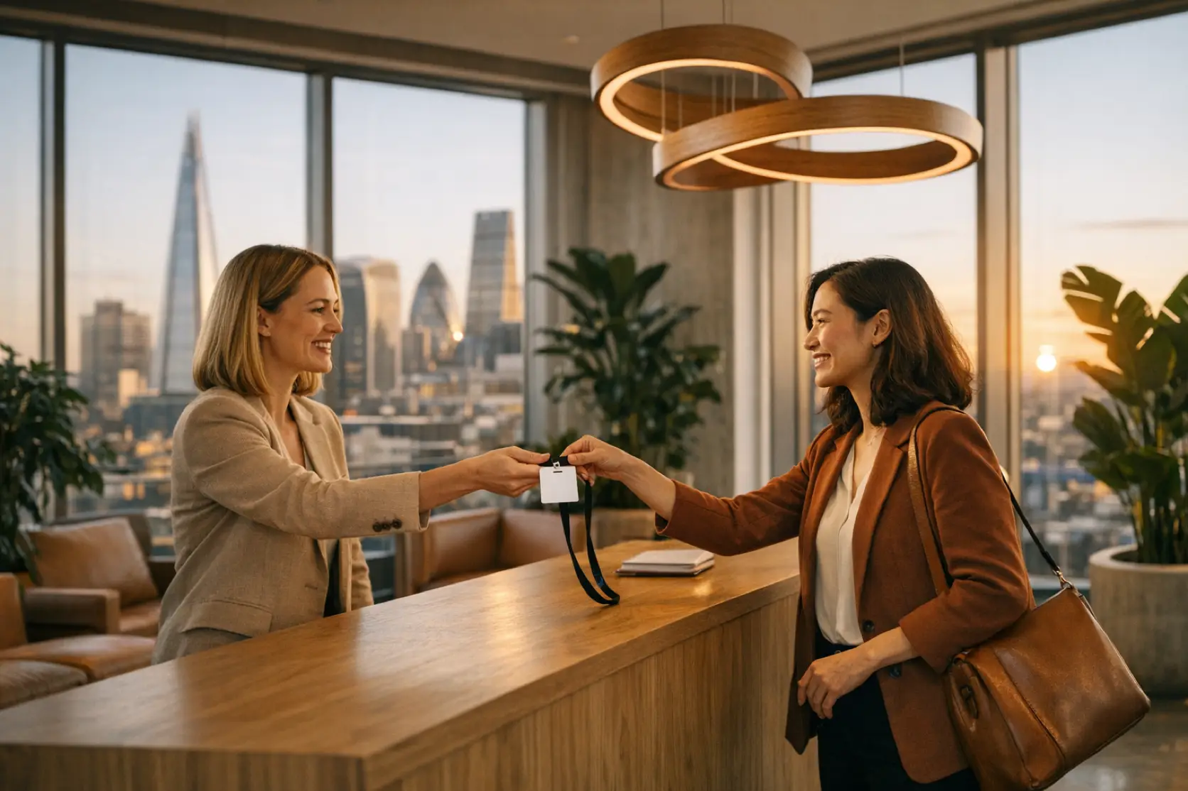 visitor badge best practices